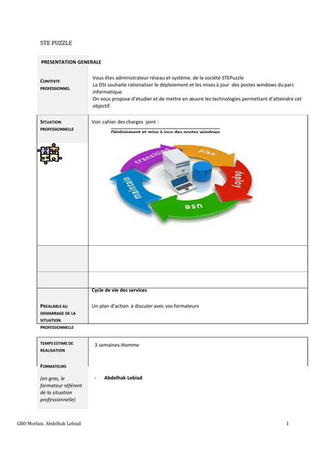 PDF Cahier Des Charges Wsus Pdf DOKUMEN TIPS