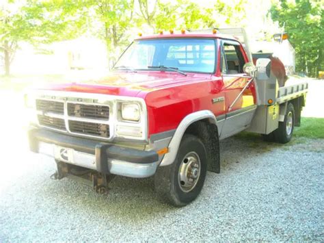 1993 Dodge Ram W350 Cummins Diesel 4x4 5speed For Sale Photos