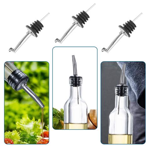 Pcs Stainless Steel Pourers Speed Pourer Liquor Bottle Pourers And