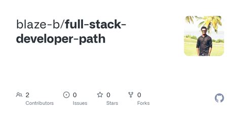 github blaze bfull stack developer path
