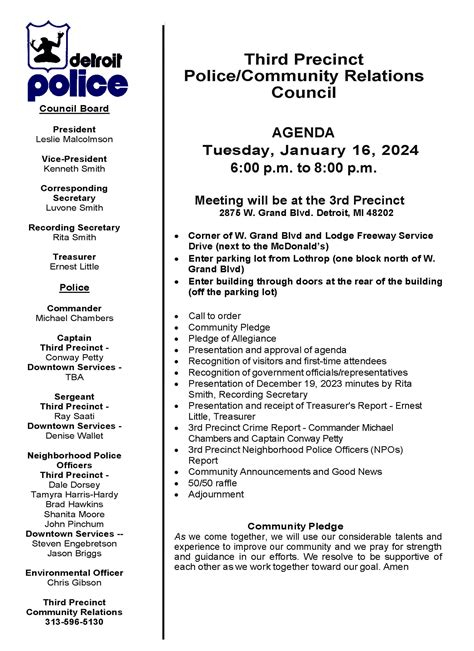 Residents are meeting with the 120 police precinct to discuss crime 25