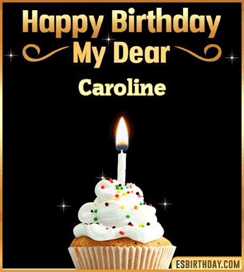 Happy Birthday Caroline GIF 🎂 Images Animated Wishes【28 GiFs】