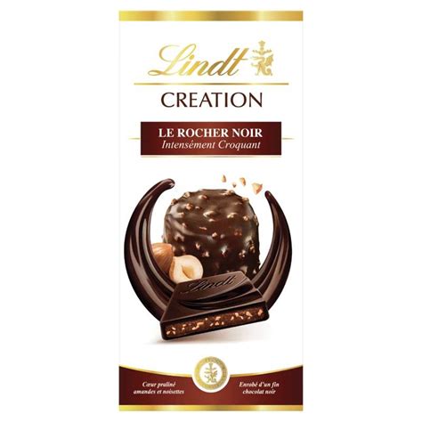 Chocolat Noir Rocher Lindt 150 G La Belle Vie Courses En Ligne