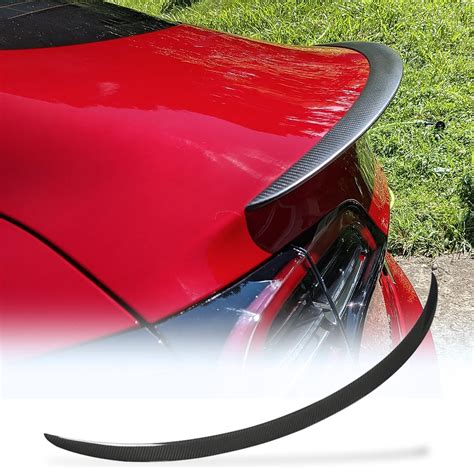 Amazon Jcing Model Y Spoiler Dry Carbon Fiber Trunk Spoiler For