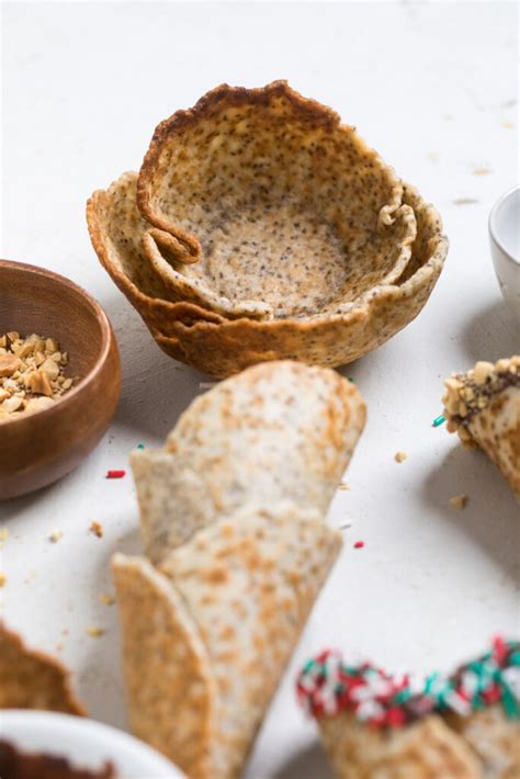 Homemade Vegan Waffle Cones And Bowls Make It Dairy Free