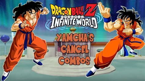 DBZ Infinite World PS2 Yamcha S Cancel Combos YouTube