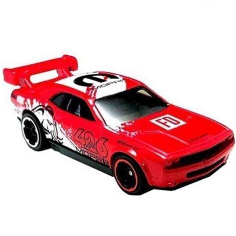 Hot Wheels Basic Bil Dodge Challenger Drift Car NR 3 5