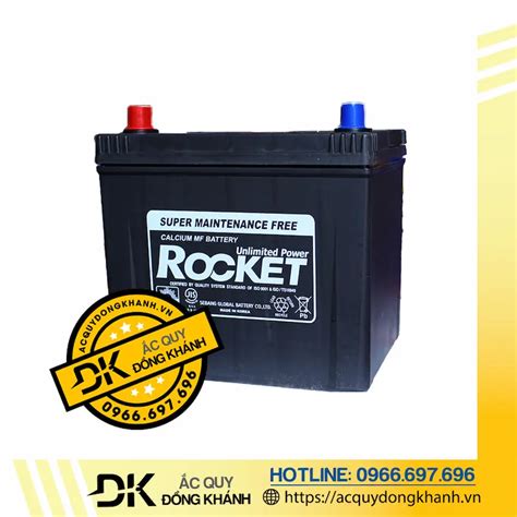 Ắc Quy ROCKET SMF 55D23R 12V 60AH