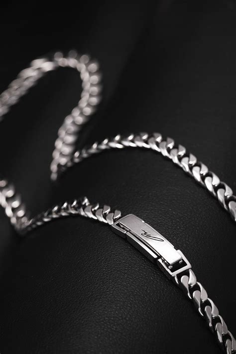 Mens Platinum Necklace Byenzo Jewelry Mens Chain Necklace Chains