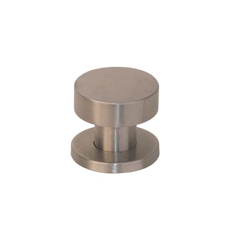 Bouton De Porte Cylindrique D Mm Inox Cadap