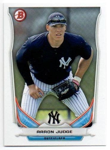 2014 Bowman Draft Top Prospects TP39 Aaron Judge Rookie New York