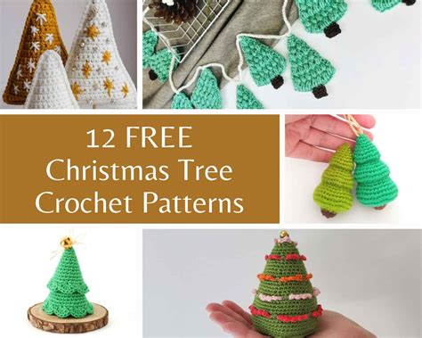 Free Christmas Tree Crochet Patterns For Beginners | Psoriasisguru.com