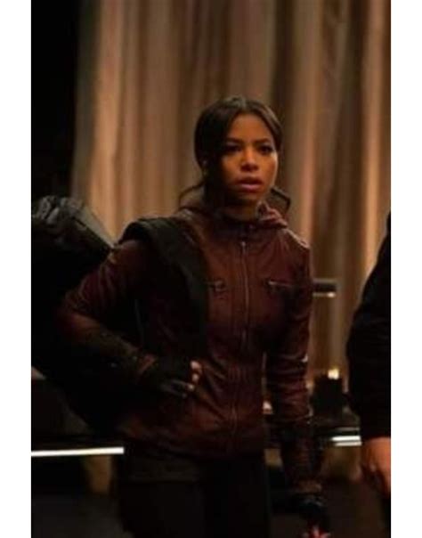 Gotham Knights 2023 Navia Robinson Leather Jacket | Carrie Jacket