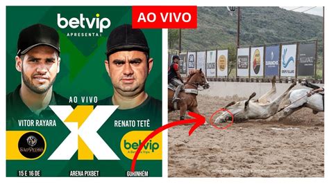 X1 DE VAQUEJADA AO VIVO RENATO TETE E VITOR RAYARA YouTube