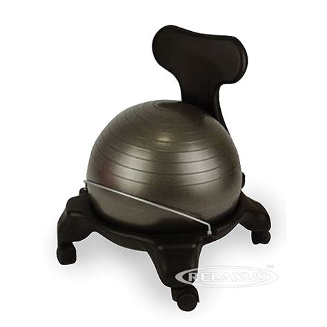 Fit Gym Ball Chair W Back Support Gym Workouts At Home Workouts