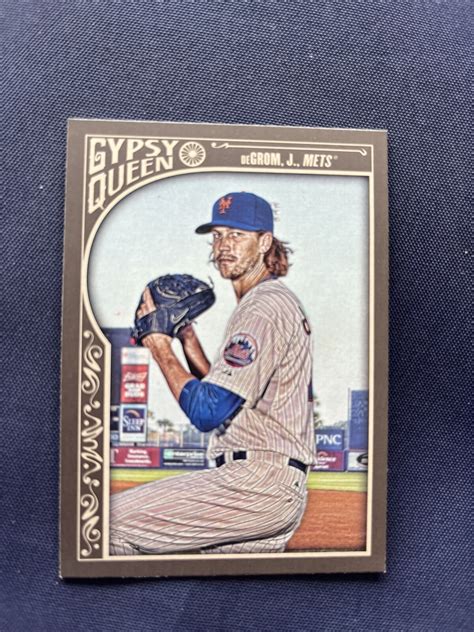 Topps Gypsy Queen Jacob Degrom New York Mets Ebay