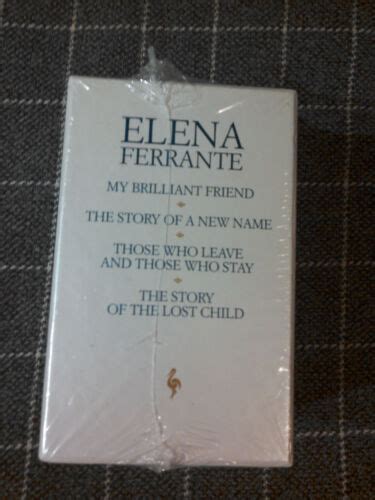 Elena Ferrante The Neapolitan Novels Box Set 4 Novels EBay