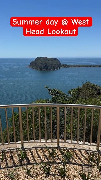 Sunny Day West Head Lookout Ku Ring Gai Chase National Park