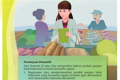 Pembahasan Bahasa Indonesia Kelas Halaman Produk Pangan Lokal