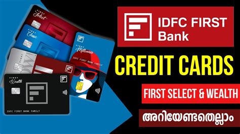 IDFC FIRST BANK LIFE TIME FREE CREDIT CARDS First Select First