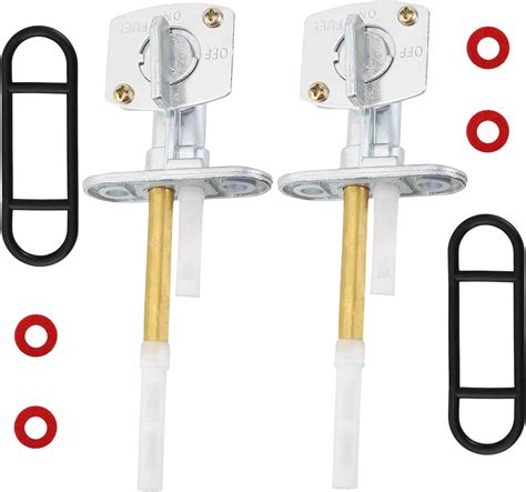 Amazon Qazaky Pack Of Fuel Petcock Valve Switch Compatible With