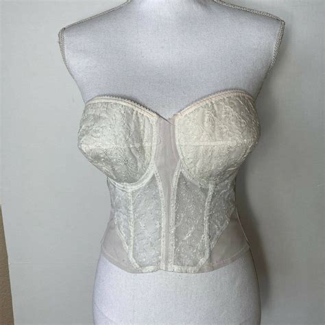 Vtg Jaren 1970 Playtex Living Bra Sz 38b Style 285 White Pinup Etsy