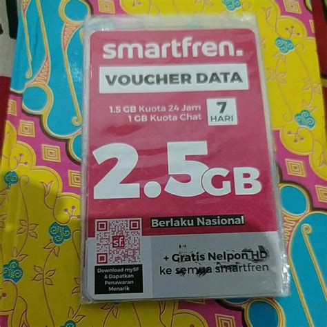 Jual Voucher Smartfren Gb Hari Ex Des Shopee Indonesia