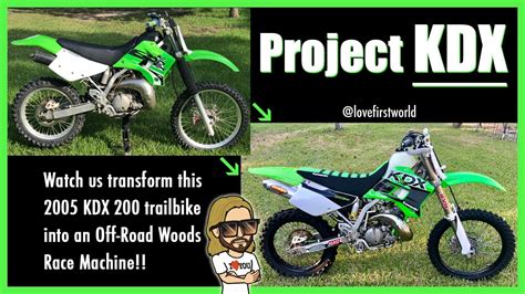 Kdx Project 2005 Kawasaki Kdx 200 Complete Rebuild Woods Weapon