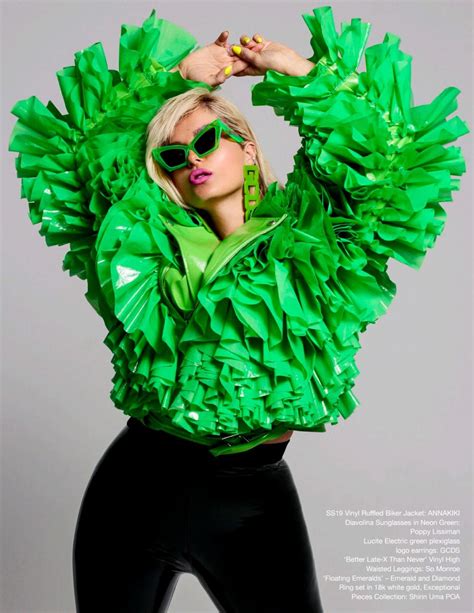 Bebe Rexha Voir Fashion Magazine Issue 24 Summer 2019 • Celebmafia