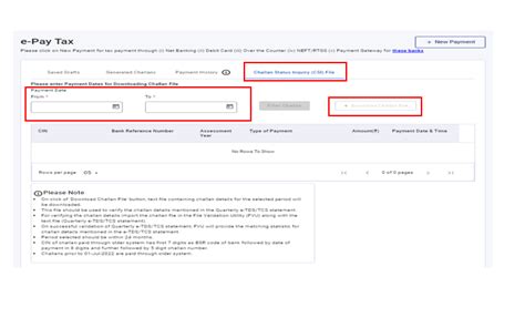 How To Generate Challan Form User Manual Income Tax Department