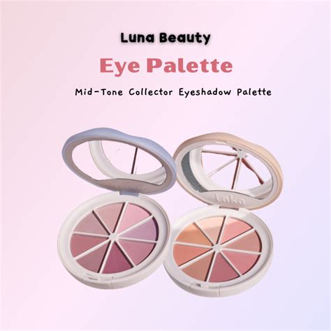 Laka Mid Tone Collector Eyeshadow Palette 72g Lazada