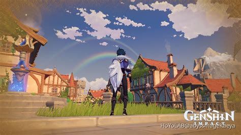 In Game Rainbow Pics 🌈🌥️ Genshin Impact Hoyolab