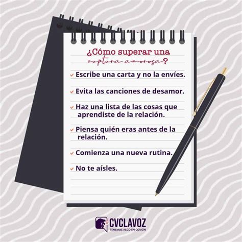 6 Consejos Para Superar Una Ruptura Amorosa CVCLAVOZ