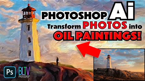 Photoshop Ai Create The Look Of PAINTINGS From PHOTOS With Generative