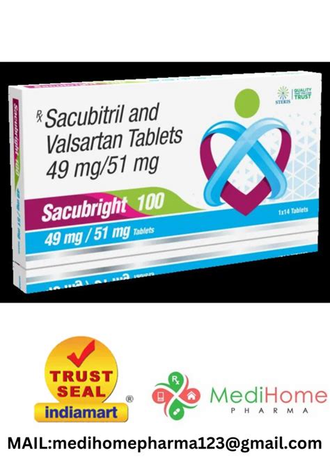 Sacubitril Valsartan 100 Mg Tablets At Rs 680stripe Pharmaceutical