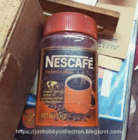 Vintage Nescafe Glass Container