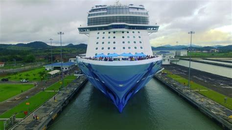 Canal de Panamá registra nuevo hito con la llegada del crucero más