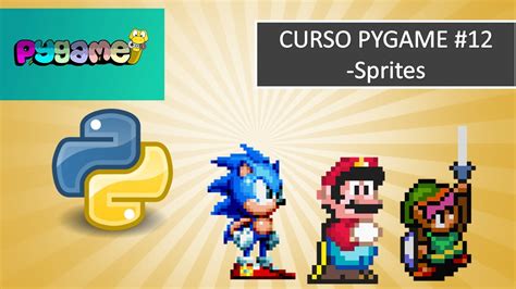 Como Fazer Jogos Em Python Curso Pygame Sprites Youtube