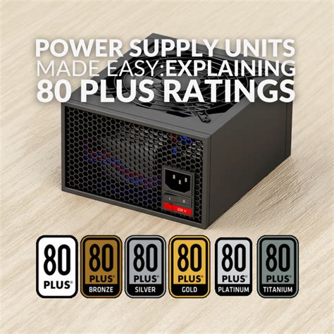 Power Supply Units Made Easy Plus Ratings Overclockers Uk