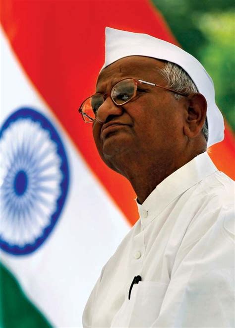 Anna Hazare Indian Social Activist And Anti Corruption Advocate