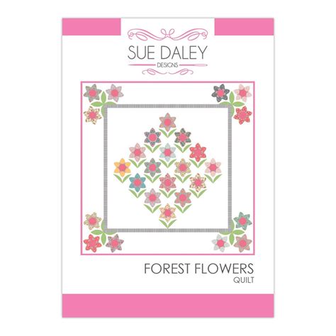 Forest Flowers Quilt Pattern Patchwork With Busyfingers