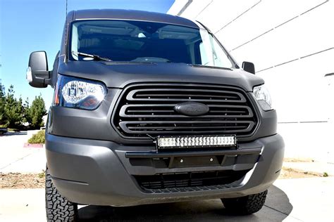 Transit Off Road 20″ Tubular Light Bar Mount For Ford Transit By Agile Offroad Agile Offroad