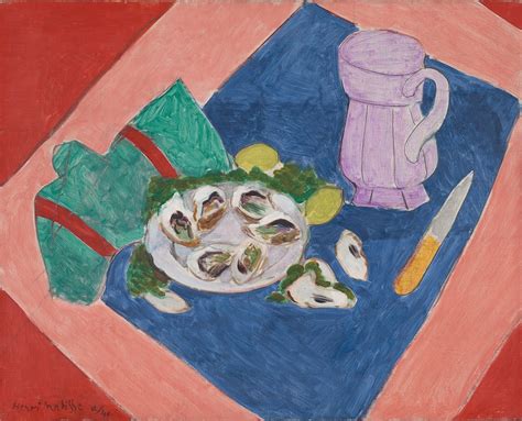 Femme Au Divan Et Nature Morte Aux Hu Tres Au Mus E Matisse