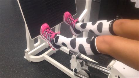 Calves Extension On Leg Press Youtube