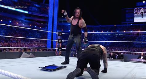 Roman Reigns Derrota Y Retira A The Undertaker En Wrestlemania