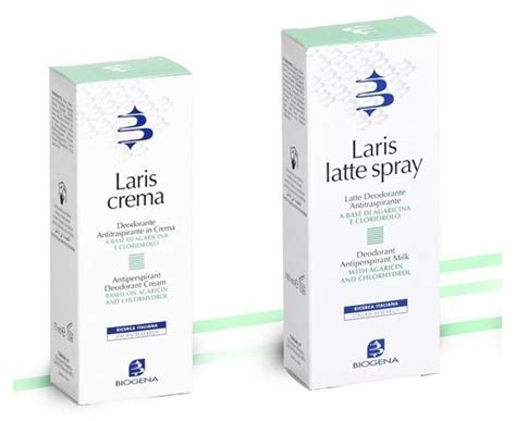 Крем антиперспирант-дезодорант Biogena Laris Crema Anti-perspirant, 75 ...
