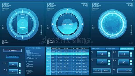 Control Panel of a Spacecraft Wallpaper Stock Illustration ...