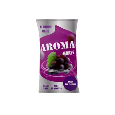 aroma flavor card grape el unicoro