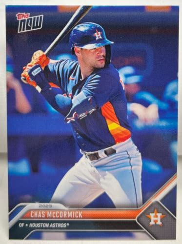 Chas Mccormick Topps Now Road To Opening Day Od Houston