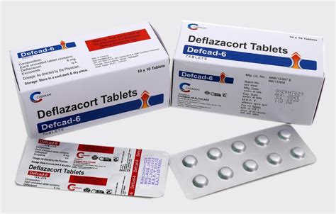 Defcad Deflazacort 6 Mg Tablet At Rs 900 Box Panchkula ID 21484567562